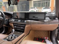 Sistem Navigasi Stereo GPS Dashboard Android 21 inci Layar Terpisah Interaktif Ganda untuk BMW Seri 7 F01/F02/F04 2009-2015