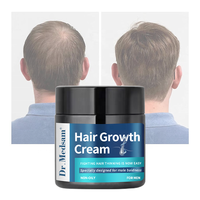 Krim Rambut Organik Label Pribadi 100% Ekstrak Tumbuhan Alami Murni, Menutrisi, Mengembangkan Rambut, Minyak Pijat Kulit Kepala untuk Pria