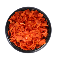 Carottes entières déshydratées en vrac Yuanfu, légumes séchés AD, séchage à l'air, forme de flocons, faible humidité, collations instantanées, durée de conservation de 12 mois