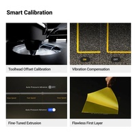 Impresora 3D Snapmaker U1 Versión Global, Cuatro Boquillas, FDM, para Uso Industrial, de Construcción, Laboratorio y Hogar, Impresión Multicolor
