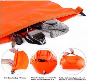 Boya DE SEGURIDAD flotante para el área del mercado de la piscina de nuevo diseño, traje de flotadores de PVC, flotador inflable para nadar y relajarse para niños - Product Image 4