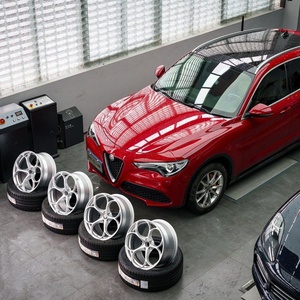 LZT-1248 Cerchi Forgiati Monoblocco Personalizzati 5x110 da 18-19 Pollici per <span class=keywords><strong>Alfa</strong></span> <span class=keywords><strong>Romeo</strong></span> Stelvio Giulia 147 156 Giulietta Gtam Ti <span class=keywords><strong>Sport</strong></span> 159 - Product Image 6