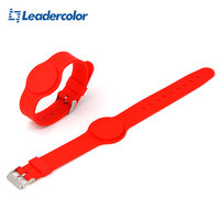 Bracelet intelligent personnalisé avec logo, étiquette RFID 125 kHz, contrôle d'accès, en silicone souple, puce TK4100, vente en gros