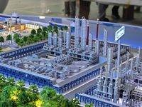 Maqueta Arquitectónica Industrial Directa de Fábrica para el Recinto de una Empresa de Manufactura