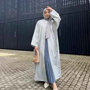 Ropa islámica superventas, cárdigan de calidad estilo Little Awakening, vestido musulmán Abaya para mujer