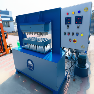 40 cavités biodégradables Nouvelle machine de fabrication de tasses à thé, équipement de formage automatique pour une production écologique jetable - Product Image 1