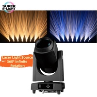 Laser 300W DMX RDM 0.72 °   Projecteur LED à tête mobile Beam 14 couleurs 19 gobos pour événements scéniques