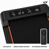 Caminadora Eléctrica para Debajo del Escritorio, para Oficina en Casa, Diseño Plano y Delgado, Peso Máximo del Usuario 120 kg