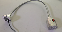 Lampe industrielle à col de cygne 5W, lampe flexible pour machine à coudre avec base magnétique
