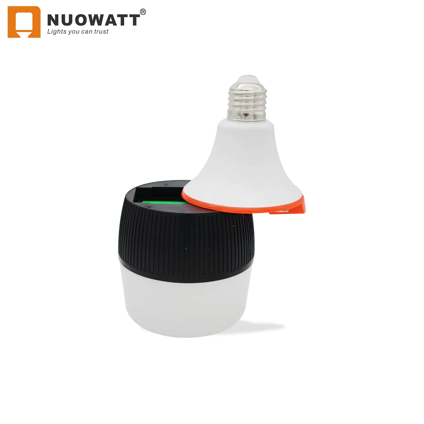 High watts 30w detachable structure designing with 2pcs 1200maH batteries rechargeable led bulb replacements