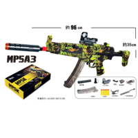 Pistola de Juguete Toyhome de Nuevo Diseño, Color Personalizable, Precio Bajo, Pistola de Bolas Mp5 con Piezas Metálicas, Pistola de Juguete Mp5 con Cargador