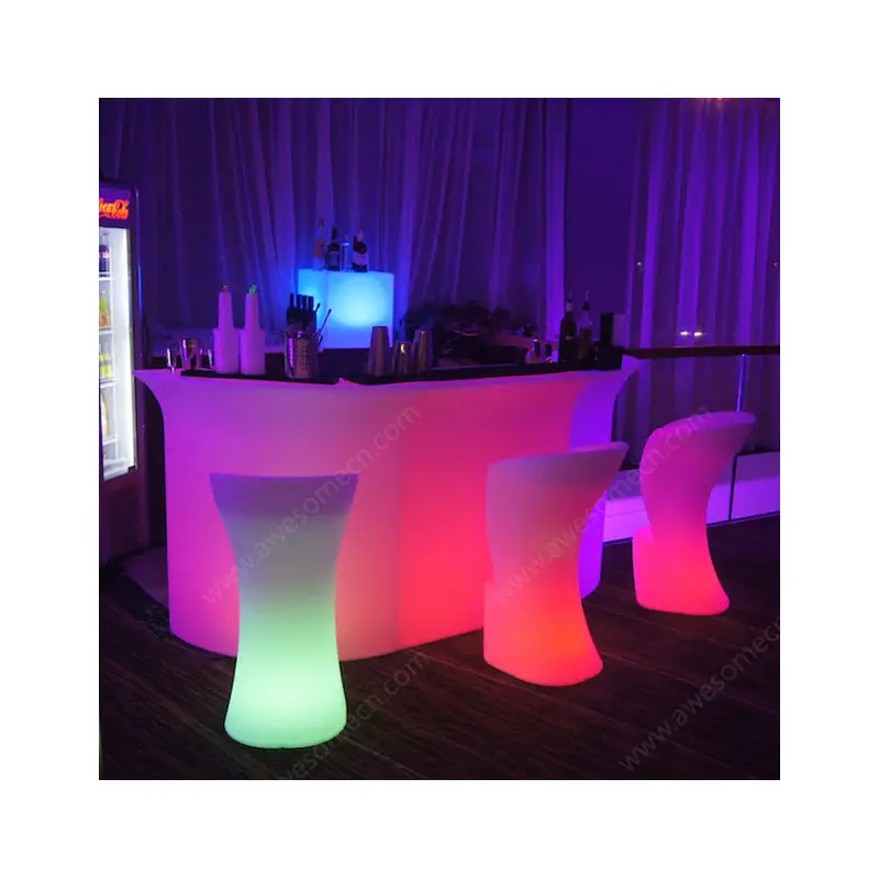 Led Light Up Candy Buffet Bar per la festa dell'evento (Bc110)