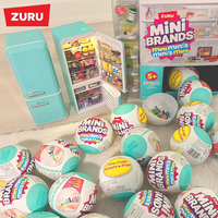 Mini-réfrigérateur jouet en plastique pour jeu d'imitation, jouets de cuisine pour les 8 ans et plus, réfrigérateur gourmet avec boules