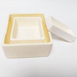 Barco de combustión de cerámica de alúmina 99% Rectangular grande Corte personalizado Análisis industrial Piezas de cerámica - Product Image 3