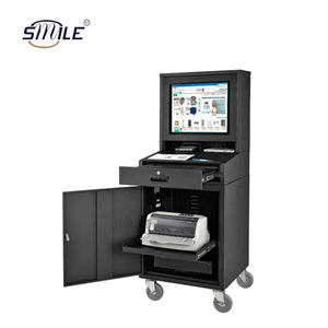 CHNSMILE 하이 퀄리티 스틸 모바일 워크샵 컴퓨터 캐비닛 4 바퀴 사용자 정의 PC 컴퓨터 캐비닛 판금 제작 - Product Image 6