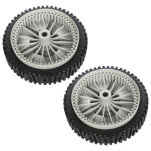 ล้อเครื่องตัดหญ้า 8 นิ้ว ลูกกลิ้งพลาสติก 2 ชิ้น A13016 2 ชิ้น สำหรับอะไหล่เครื่องตัดหญ้า - Product Image 4