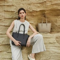 Sac fourre-tout grande capacité en similicuir suédé rétro pour femme, polyvalent, avec bouton, élégant et tendance, en velours, à porter à la main
