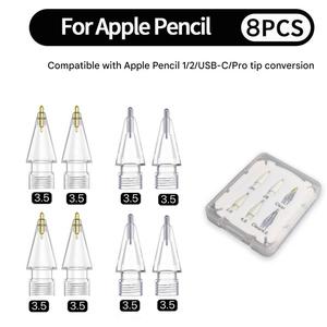 Multi-Combo pour pointes de crayon de rechange, pack mixte de 6/8 pièces, pointes en métal de type balle 2H/2B/3.0/3.5/4.0, résistantes à l'usure et à la pression - Product Image 4