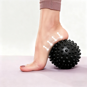 Pelota de Masaje Suave y Ecológica con Púas para Fisioterapia y Masaje de Pies, Material PU/PVC, Lavable y Antideslizante, Unisex - Product Image 1