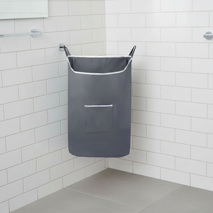 Sac de rangement pliable pour <span class=keywords><strong>linge</strong></span> en tissu Oxford lavable et réutilisable avec couvercle, vente directe d'usine, résistant à l'usure, accessoires pour porte arrière - Product Image 1