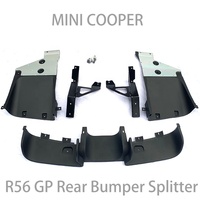 Diffuseur de pare-chocs arrière de style GP en matériau ABS pour mini cooper R56 JCW uniquement (5 pièces)