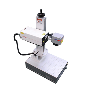 Machine de marquage laser rotative portable CNC de table, refroidie par air, 5W, laser UV JPT 355nm, prenant en charge les formats DXF/AI/PLT/BMP, pour le métal - Product Image 1
