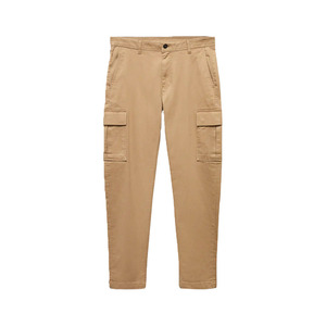 Pantalones Cargo para Hombre, para Todas las Temporadas, con Tela de Peso Medio, Bolsillos Versátiles y Corte Clásico, Ideales para Viajes, Fines de Semana y Uso Casual - Product Image 1