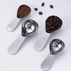 Cuillères à café robustes en acier inoxydable 304, 1 cuillère à soupe/15 ml et 2 cuillères à soupe/30 ml, cuillères en métal de qualité alimentaire écologiques pour le café - Product Image 6