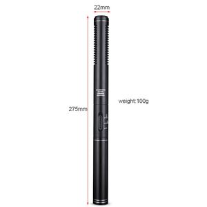 Micrófono MY MIC Nuevo Modelo CF01, Micrófono <span class=keywords><strong>de</strong></span> Condensador para Entrevistas, Micrófono <span class=keywords><strong>de</strong></span> Escopeta <span class=keywords><strong>de</strong></span> Mano para Grabación <span class=keywords><strong>de</strong></span> Video con Cámara DSLR - Product Image 4