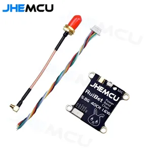 Jhemcu Ruibet Tran-3016w 5.8G 40CH 1.6W VTX Ajustable con Modo Pit, Micrófono Integrado, 2-6S, 30x30mm, Largo Alcance para RC de Plástico - Product Image 5