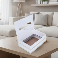 Boîte à mouchoirs en papier créative en forme de faux livre, grande taille, 200 unités, pour rangement de serviettes, décoration créative, vente chaude