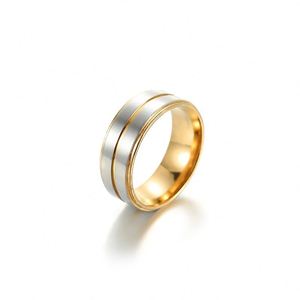 Anillos De Acero Inoxidable Brushed Dual Tone Matte <b>Black</b> <b>Rings</b> Made Titanium Steel <b>Men</b> Personality <b>Ring</b> Charming Jewelry - Product Image 5