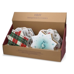 Sottopentola in Ceramica con Design a Cervo 20 Cm per Uso su Tavolo - Product Image 1