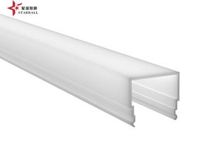 3875 thấp chói treo Đen Led tuyến tính ánh sáng nhôm hồ sơ tổ ong khuếch tán Anodized cho chiếu sáng nhà hàng văn phòng - Product Image 4