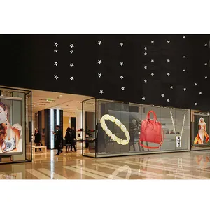 High transparency led display xxxx china music vid indoor outdoor HD led transparent display