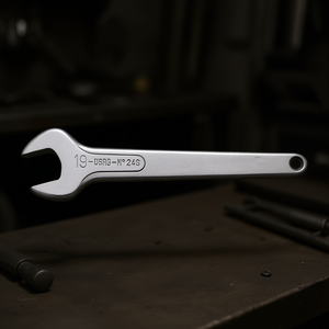 Open End <b>Wrench</b> 9mm Chrome Vanadium Steel For Mechanical Repair - Product Image 3