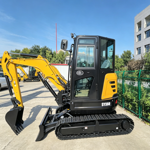 Nouvelle mini-excavatrice hydraulique SY35U multifonction pour l'horticulture et la plantation d'arbres - Product Image 2