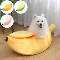 Lit pour animaux de compagnie personnalisable pour petits et moyens chiens et chats, style moderne, en nylon écologique, confortable, pour un sommeil profond, avec motif uni