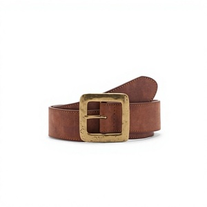 Women's Vintage Formal Cowhide Leather Pin Buckle Belt Floral Pattern 3.8cm Width Eco-Friendly Waterproof Luxury Steel Buckle - Product Image 2