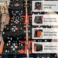 Baterai LiFePO4 BYD Blade Cell 76.8V 135Ah 10368Wh 24S BMS untuk Konversi Sepeda Motor Listrik, E-Bike, ATV, dan Kendaraan Trek