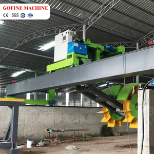 Máquina volteadora de compost de gran diámetro para sistema de compostaje de lodos en tanques profundos - Product Image 3