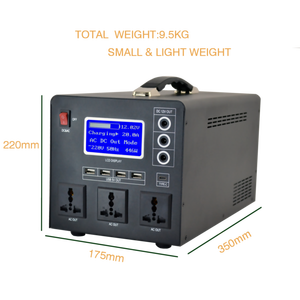 Off Grid Solar Power System 100W 65AH Battery 500W Solar System for Home Lighting TV <b>Computer</b> <b>Fan</b> YF-2000W Solar Generator Inver - Product Image 2