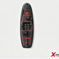 Planche de surf électrique en fibre de carbone X-Driving pour sports nautiques, disponible en Europe, avec options de vente, location et distribution intégrée