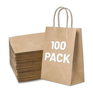 Bolsa de Papel Kraft para Llevar Comida, Ecológica, con Impresión Personalizada de su Propio Logotipo, Estampado en Caliente, Impresión Digital para Uso en Supermercados - Product Image 6