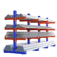 Système de rayonnage cantilever robuste en gros, capacité 2000 kg par bras, pour tubes en acier, aluminium, bois, quincaillerie, barres – Fabricant OEM