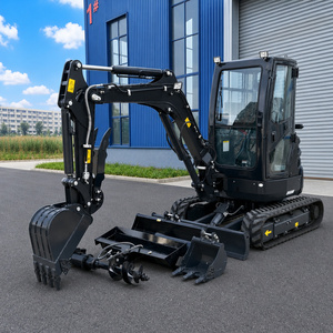 Envío Gratis, Mini Excavadora China EPA/EURO 5 con Motor Kubota, Excavadora de 1, 1.7 y 2 Toneladas con Cabina, Mini Excavadora en Venta - Product Image 1