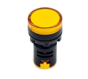 Vị trí chỉ số 22mm lớn lên vòng <span class=keywords><strong>220V</strong></span> AC không thấm nước nhựa nhỏ chỉ số đèn tín hiệu đèn - Product Image 3