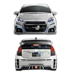 Kit de Carrocería para Toyota <span class=keywords><strong>Prius</strong></span> Hatchback 2009-2015, Nuevo Parachoques, Labio Delantero, Difusor Trasero, Gancho de Remolque, Faldones Laterales, Piezas Exteriores - Product Image 5