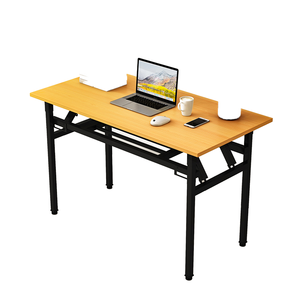 Escritorio de computadora plegable de estilo moderno Mesa de entrenamiento de conferencias de estudio de oficina de fácil montaje de suministro directo de fábrica - Product Image 5