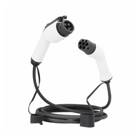 Câble de charge pour véhicule électrique portable 16A IEC62196 T2-T2 Type 2 AC EV